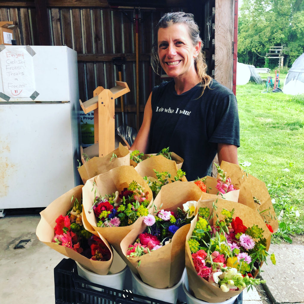 Flower farmer