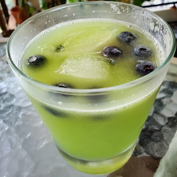 fennel blueberry cocktail