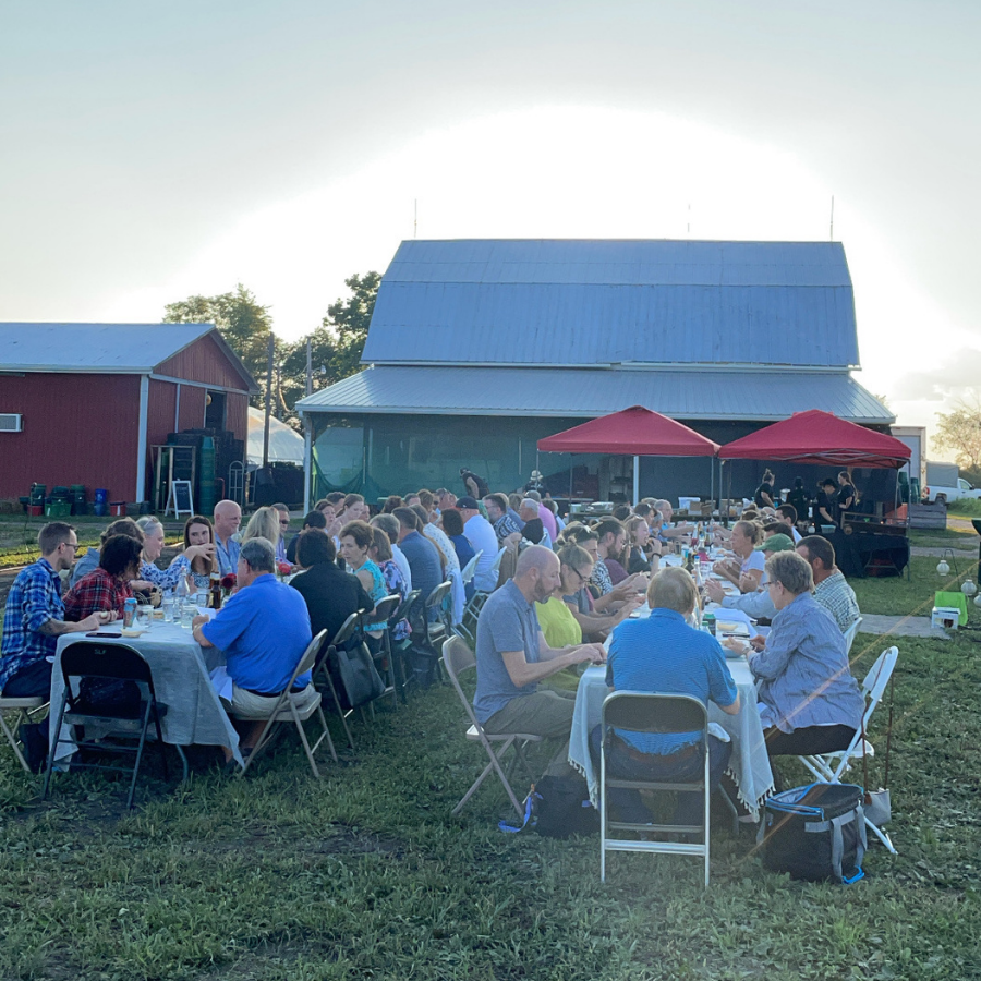 farm dinner