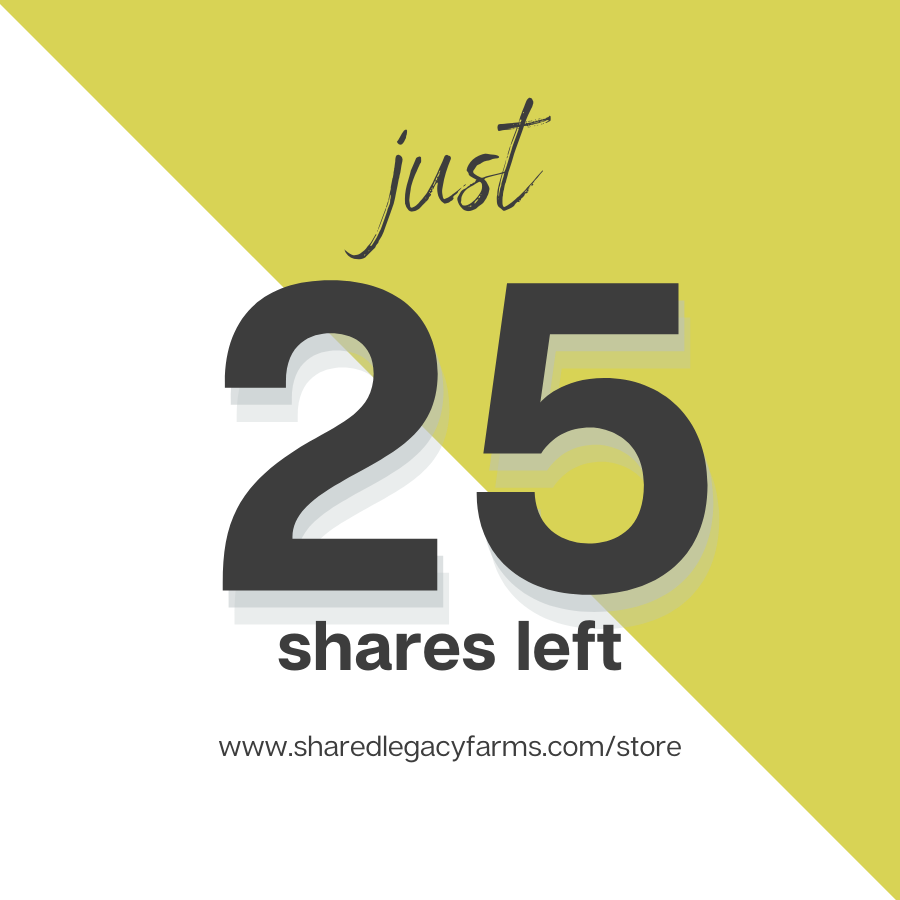 25 shares left