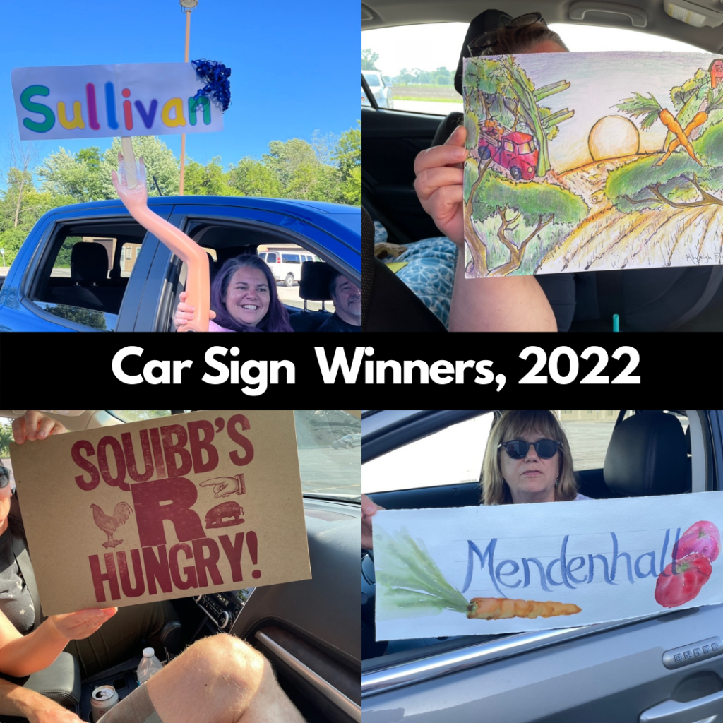 Car Sign Winner