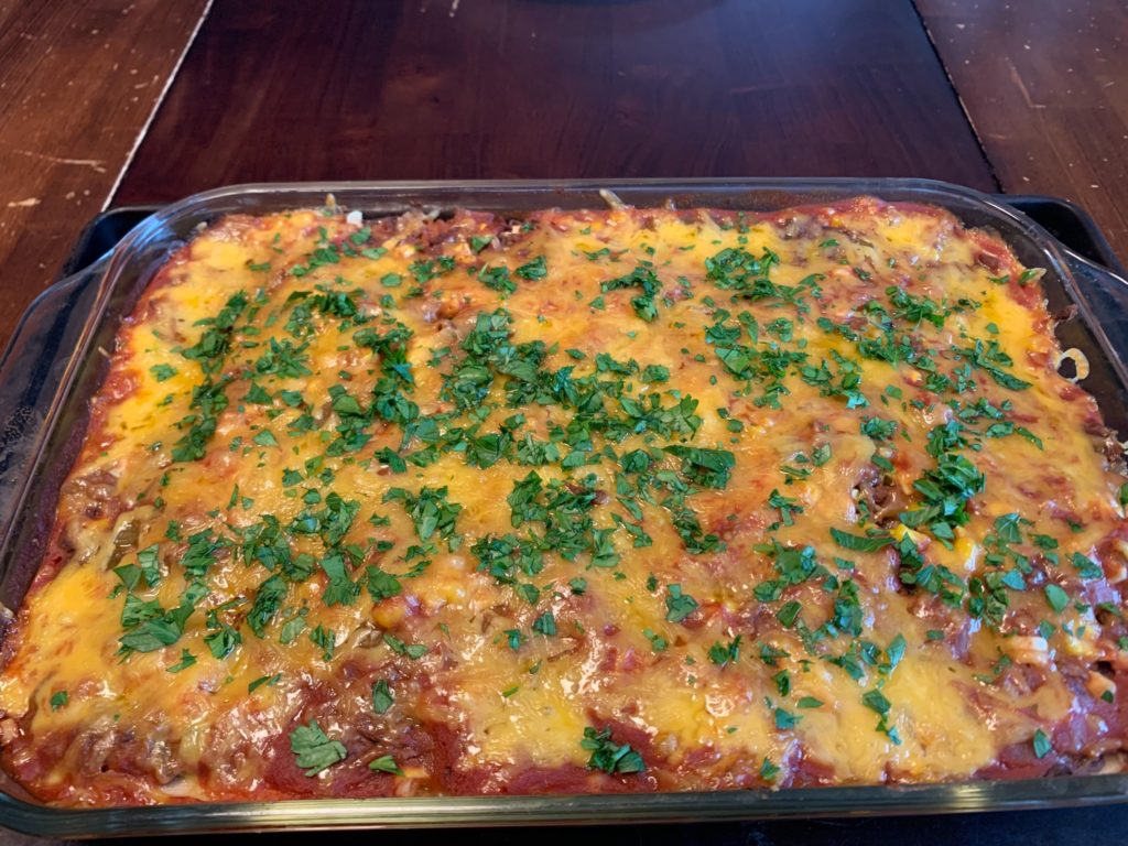 ENCHILADA CASSEROLE