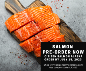Salmon sale