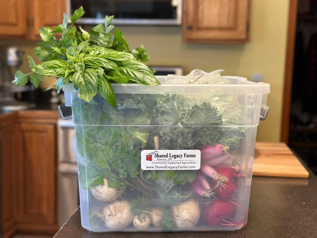 csa veg box