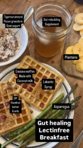 cassava flour waffles