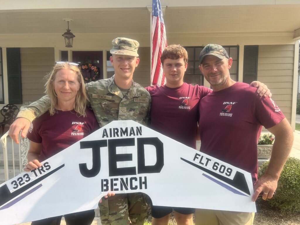 Sign Jed graduation