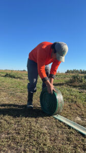 rolling hose